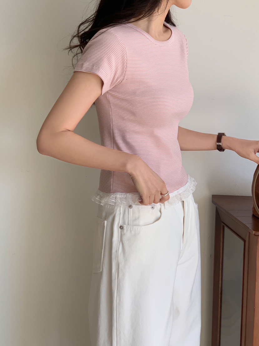 FORMSTUDIO/ATELIENNE韓國直郵女裝新款熱賣職業26春夏T恤FORMSTUDIO/ATELIENNET恤