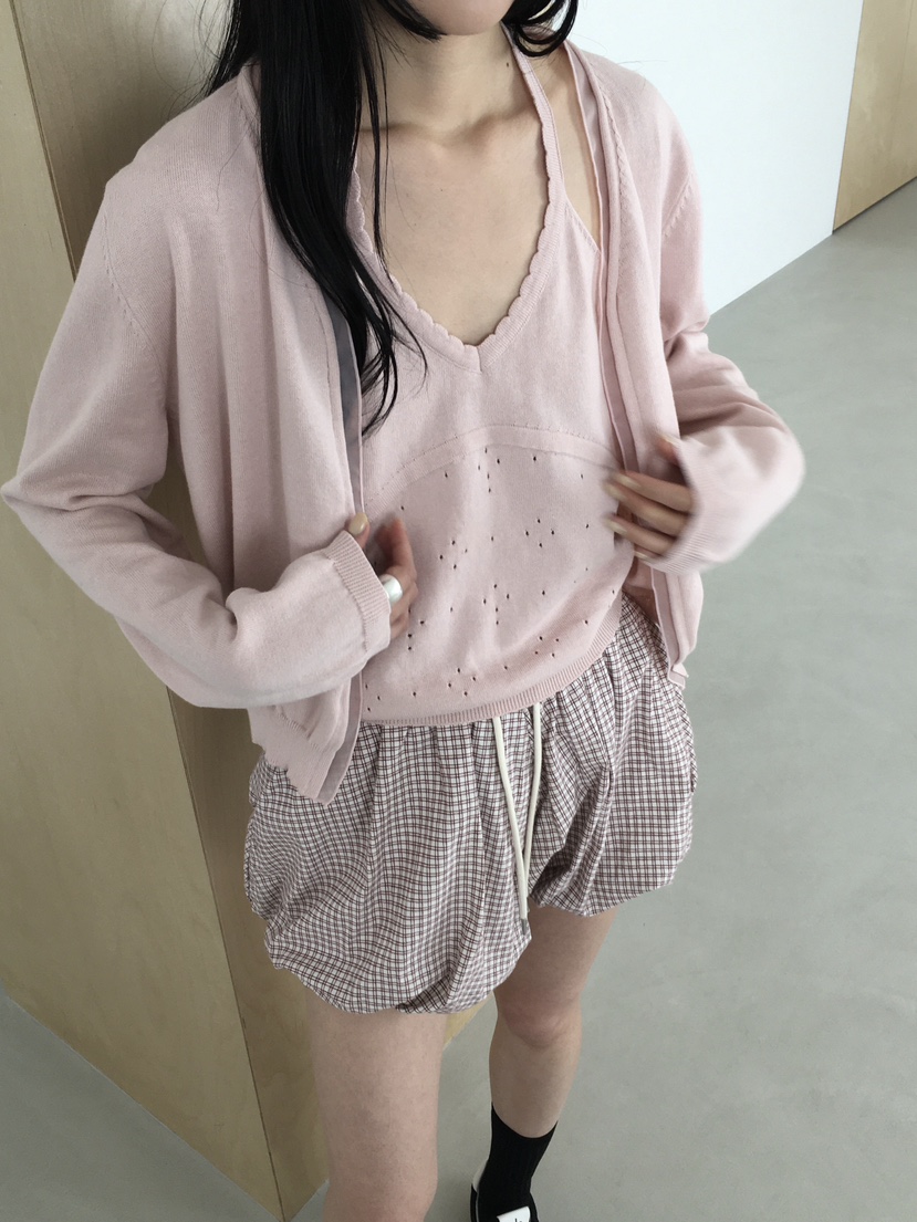 MARKE-P韓國直郵實拍女士新款推薦針織衫不含內搭透視開衫MARKE-P針織衫