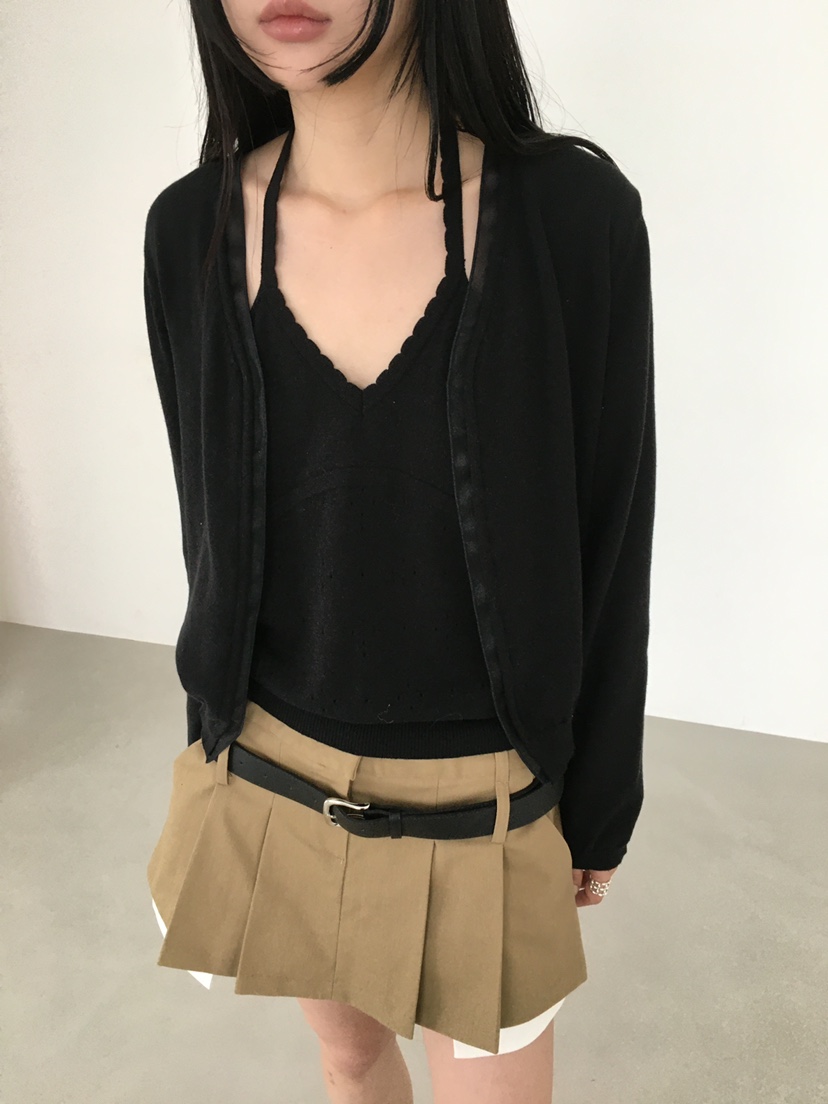 MARKE-P韓國直郵實拍女士新款推薦針織衫不含內搭透視開衫MARKE-P針織衫