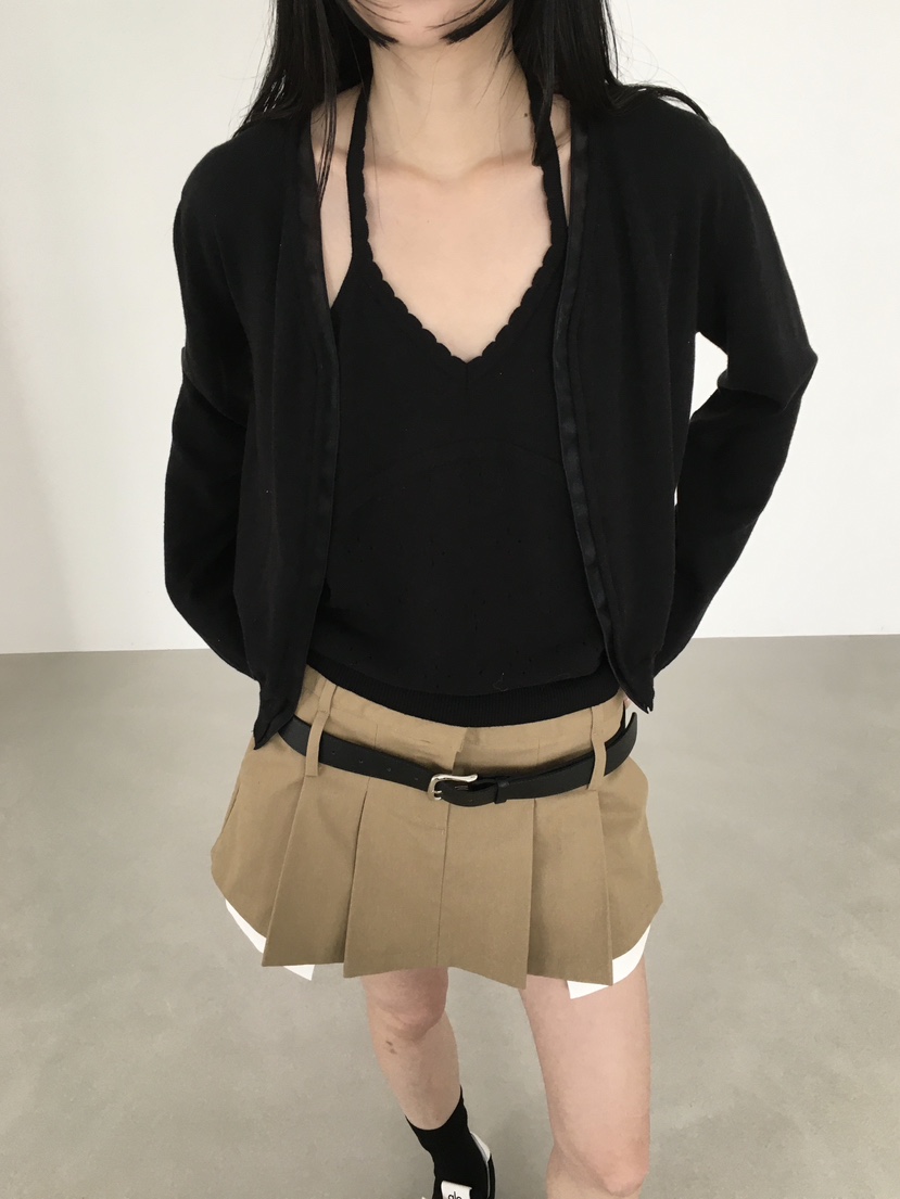 MARKE-P韓國直郵實拍女士新款推薦針織衫不含內搭透視開衫MARKE-P針織衫