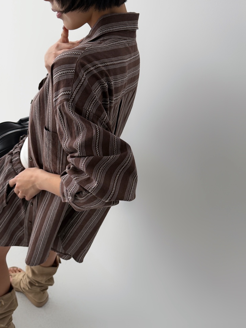 ANGLOG BEIGE韓國東大門代購女士新款26春夏人氣襯衫蕾絲衫ANGLOG BEIGE襯衫/蕾絲衫