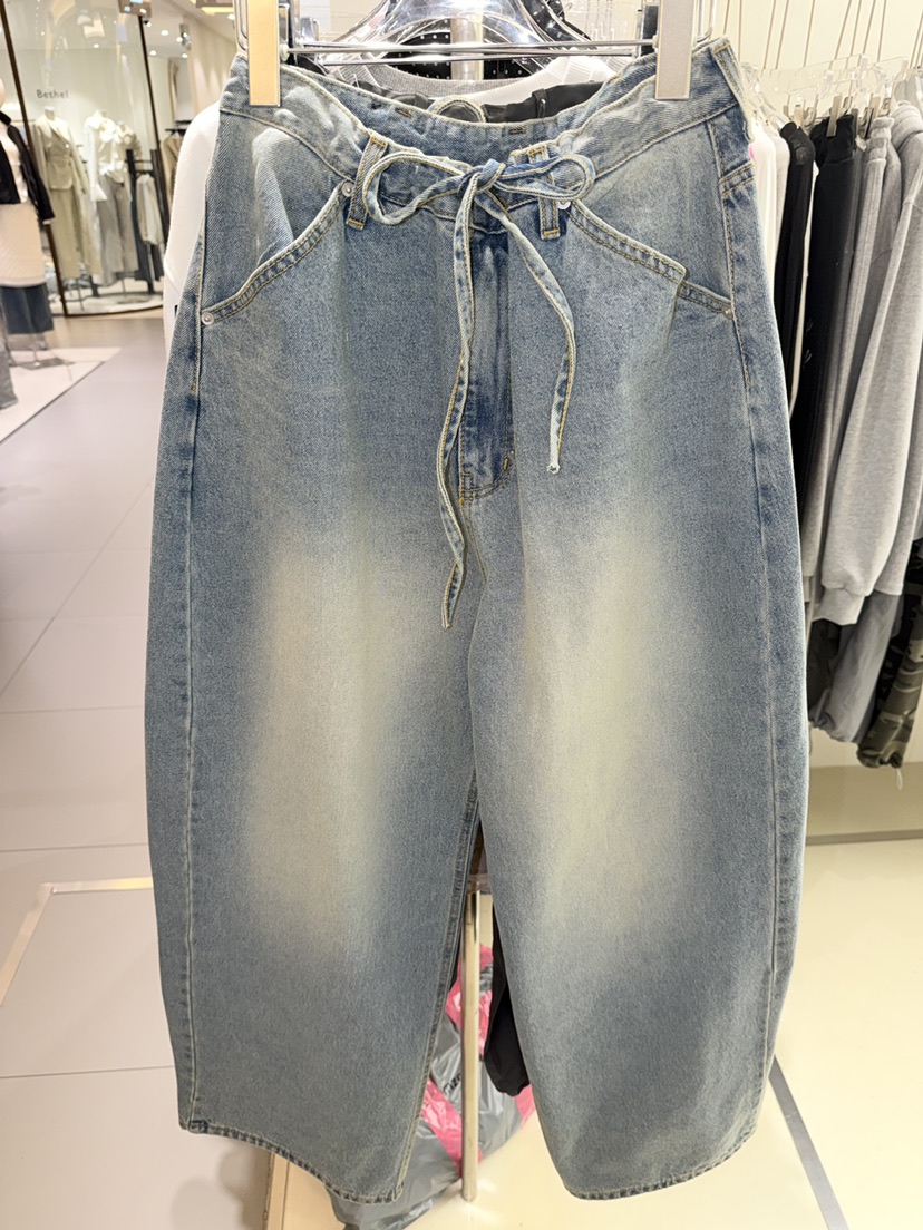 SEOLO韓國東大門代購女裝新款職業時尚人氣推薦26春夏牛仔褲Seolo seoul牛仔褲