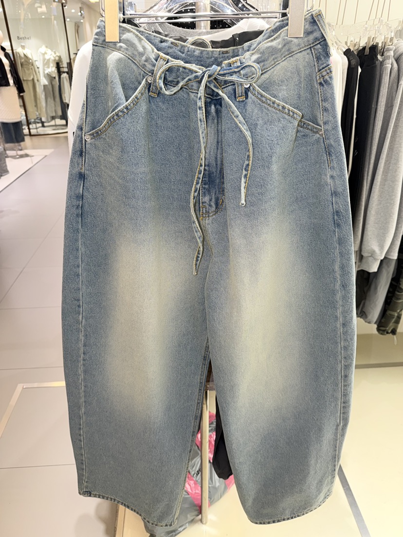 SEOLO韓國東大門代購女裝新款職業時尚人氣推薦26春夏牛仔褲Seolo seoul牛仔褲圖色1