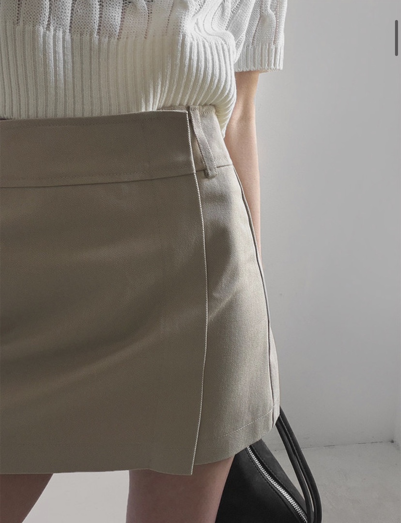 EOMPIT韓國代購女士新款人氣職業休閑熱賣26春夏時尚短裙EOMPIT短裙