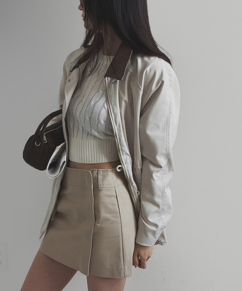 EOMPIT韓國代購女士新款人氣職業休閑熱賣26春夏時尚短裙EOMPIT短裙