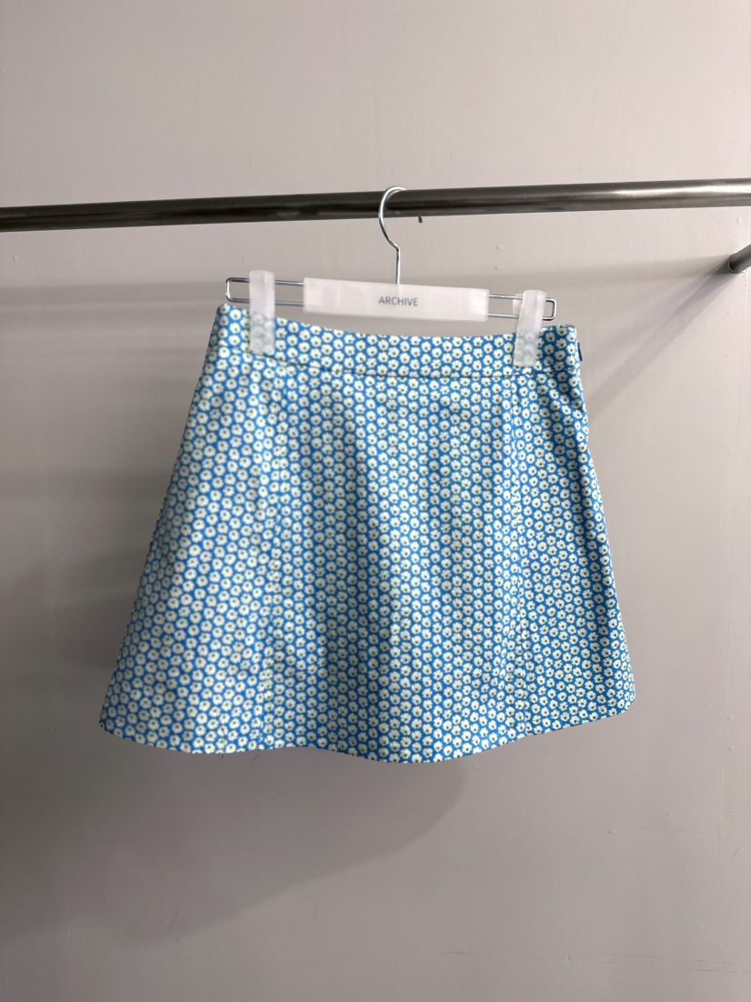 ARCHIVE-P韓國東大門代購女士新款推薦人氣時尚短裙花朵ARCHIVE-P短裙圖色2