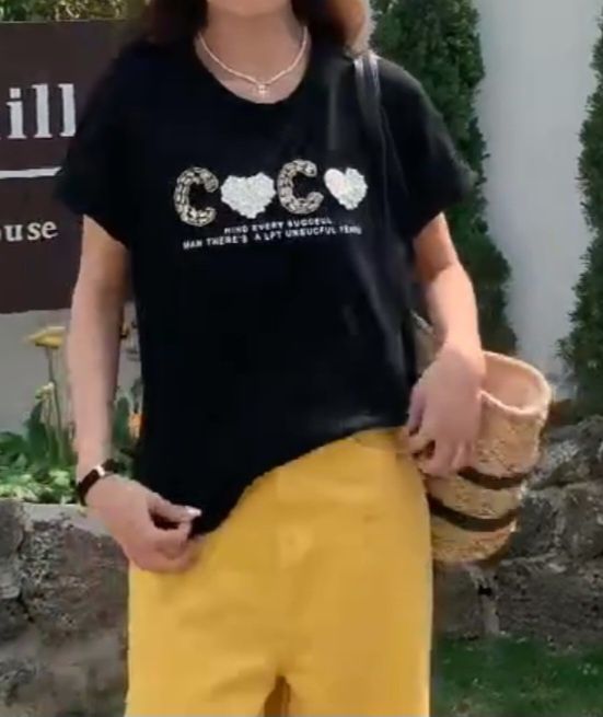 BLING BLING-S/RICO韓國東大門直郵女裝新品職業時尚T恤BLING BLING-S/RICOT恤