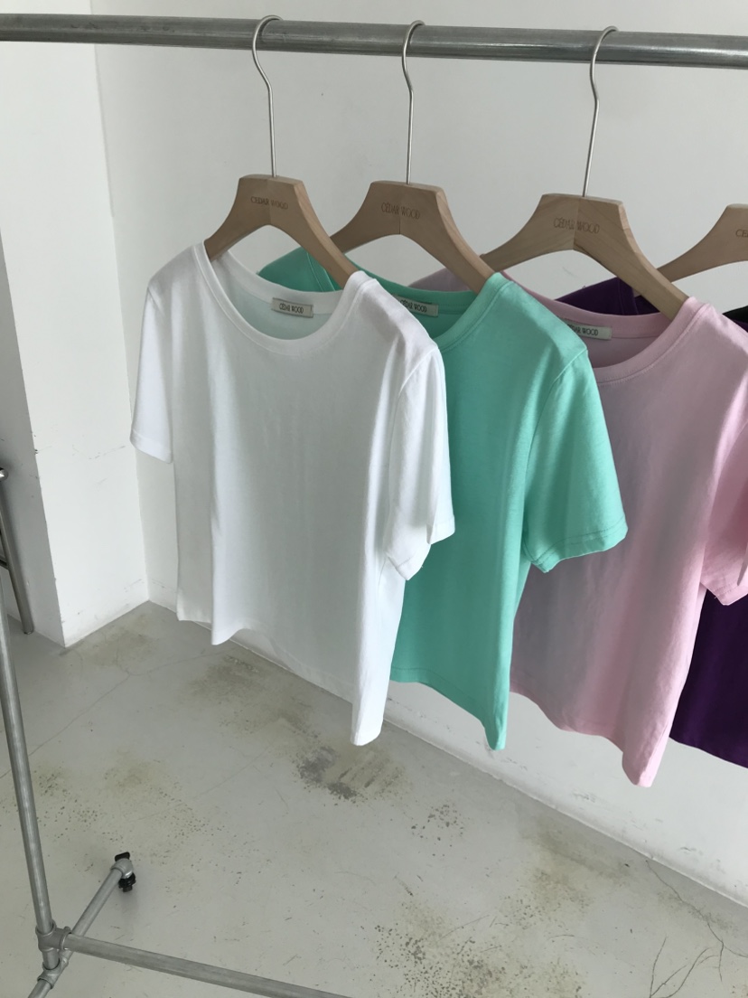 CEDARWOOD韓國東大門直郵女裝新款推薦26春夏職業人氣T恤CEDAR WOODT恤