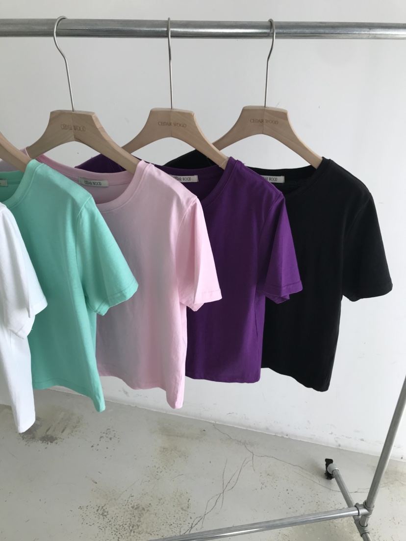 CEDARWOOD韓國東大門直郵女裝新款推薦26春夏職業人氣T恤CEDAR WOODT恤