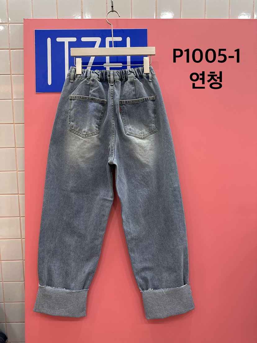 ITZEL韓國代購女士新品休閑26春夏時尚推薦熱賣人氣牛仔褲ITZEL牛仔褲