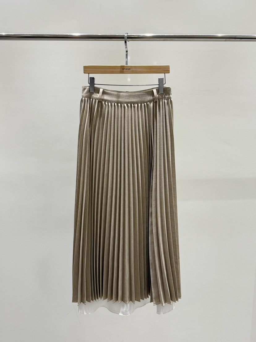 STAGE韓國代購女裝新品26春夏推薦熱賣休閑時尚人氣職業長裙STAGE長裙圖色1