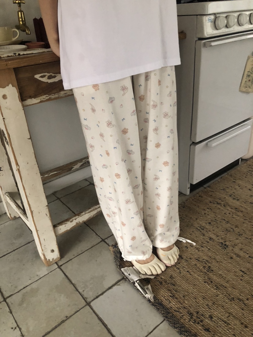 FLASH/I LOVE ME韓國東大門代購女士新款人氣休閑休閑褲FLASH/I LOVE ME休閑褲