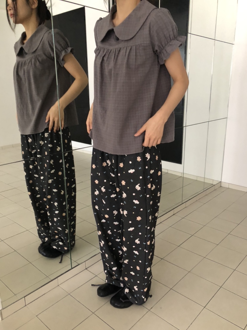 FLASH/I LOVE ME韓國東大門代購女士新款人氣休閑休閑褲FLASH/I LOVE ME休閑褲