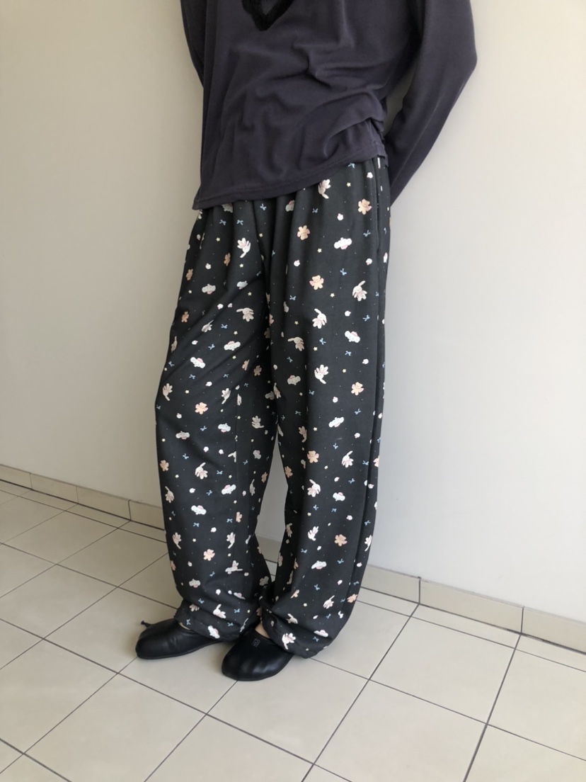 FLASH/I LOVE ME韓國東大門代購女士新款人氣休閑休閑褲FLASH/I LOVE ME休閑褲