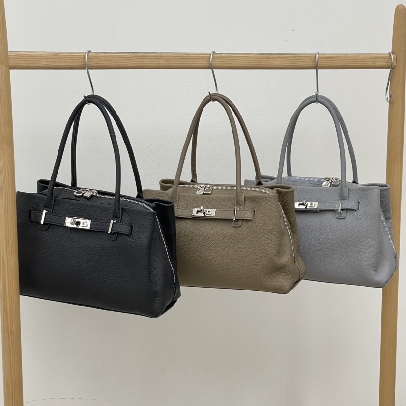 J PLACE韓國直郵女士新品26春夏熱賣休閑單肩斜跨包拉鏈J PLACE單肩/斜跨包