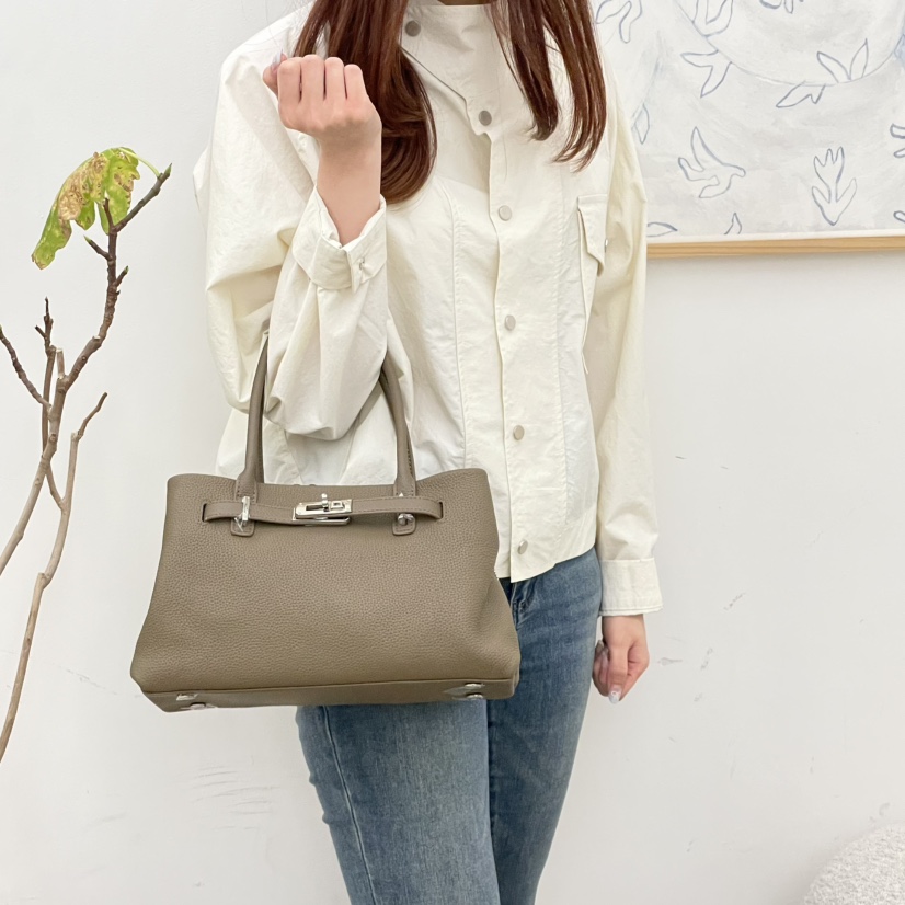 J PLACE韓國直郵女士新品26春夏熱賣休閑單肩斜跨包拉鏈J PLACE單肩/斜跨包