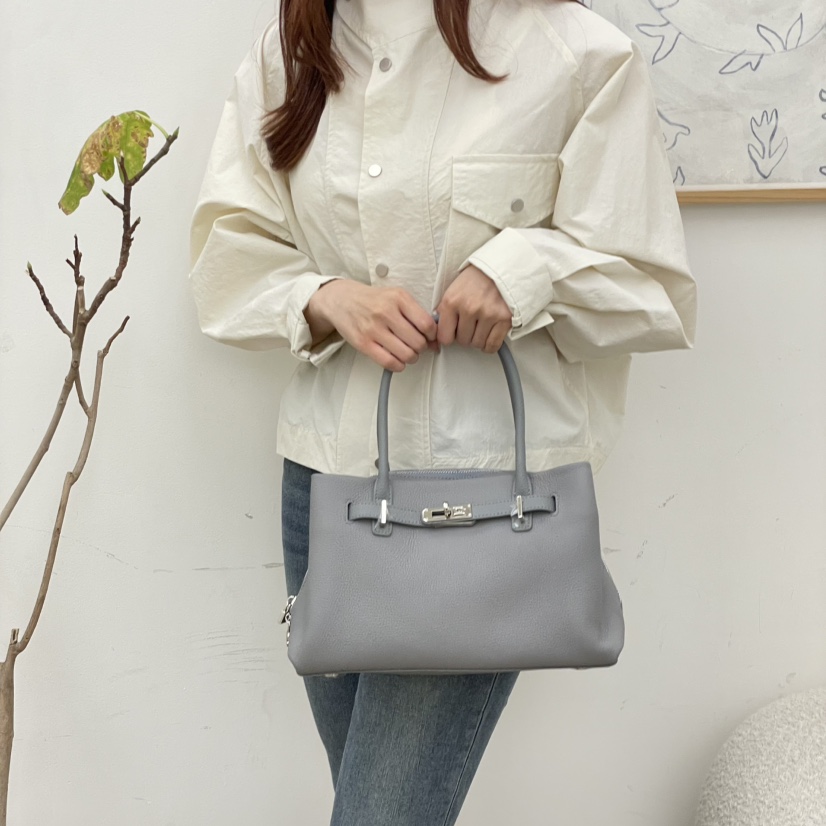 J PLACE韓國直郵女士新品26春夏熱賣休閑單肩斜跨包拉鏈J PLACE單肩/斜跨包