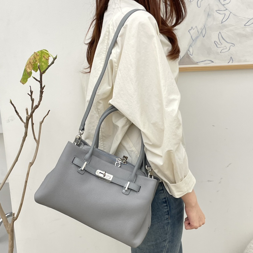 J PLACE韓國直郵女士新品26春夏熱賣休閑單肩斜跨包拉鏈J PLACE單肩/斜跨包