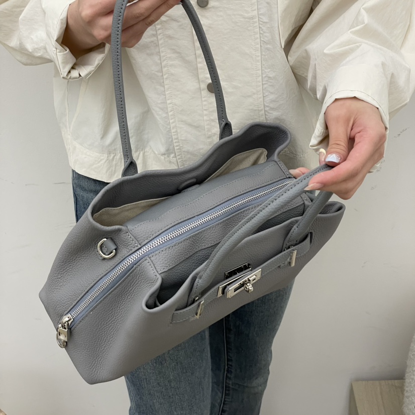 J PLACE韓國直郵女士新品26春夏熱賣休閑單肩斜跨包拉鏈J PLACE單肩/斜跨包