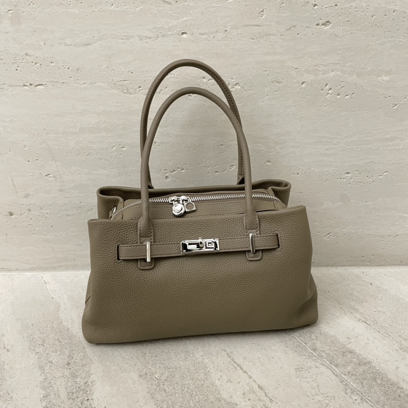 J PLACE韓國直郵女士新品26春夏熱賣休閑單肩斜跨包拉鏈J PLACE單肩/斜跨包圖色2