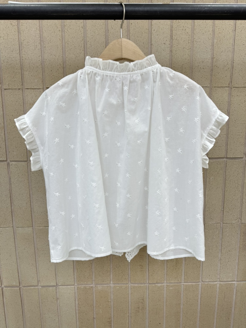 FOSET韓國東大門代購女裝新款26春夏時尚人氣休閑襯衫蕾絲衫FOSET襯衫/蕾絲衫