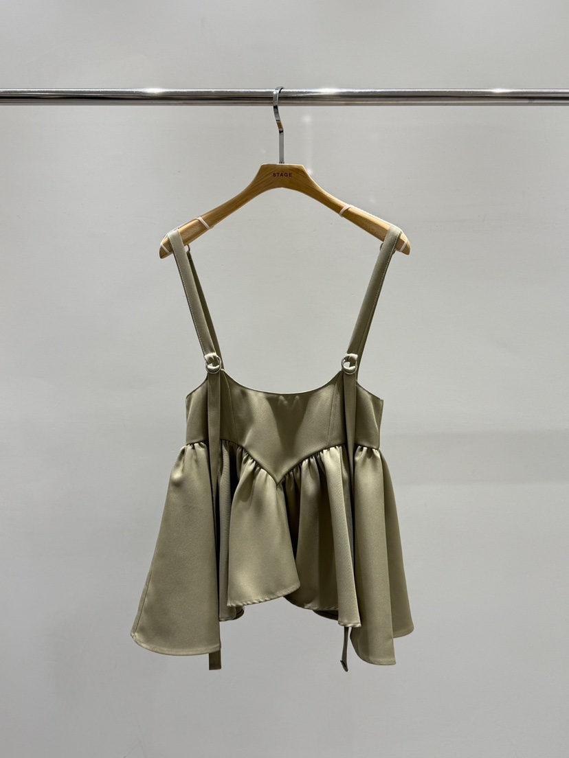 STAGE韓國東大門直郵女裝新款熱賣時尚26春夏人氣吊帶背心STAGE吊帶/背心圖色1