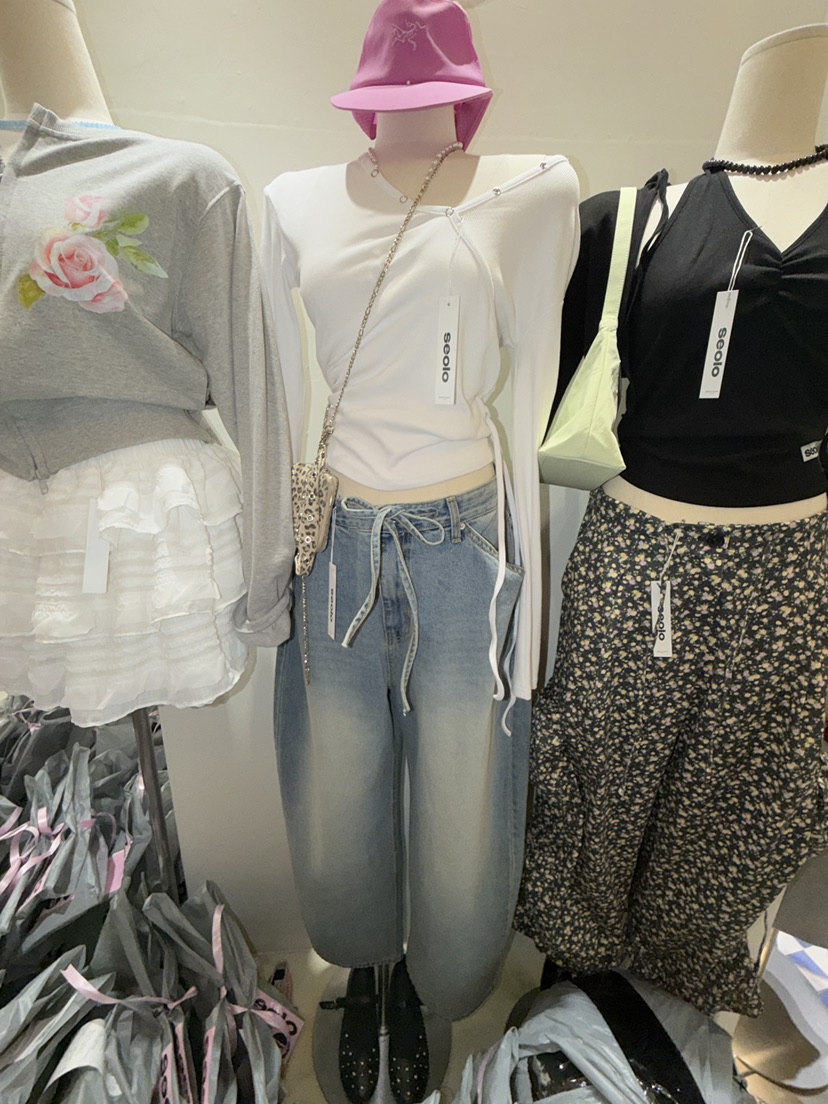 SEOLO韓國代購女士新品26春夏推薦休閑職業熱賣時尚長袖T恤Seolo seoul長袖T恤