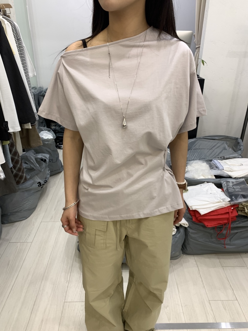 CEDARWOOD韓國東大門代購女裝新款時尚人氣推薦熱賣T恤紐扣CEDAR WOODT恤圖色1