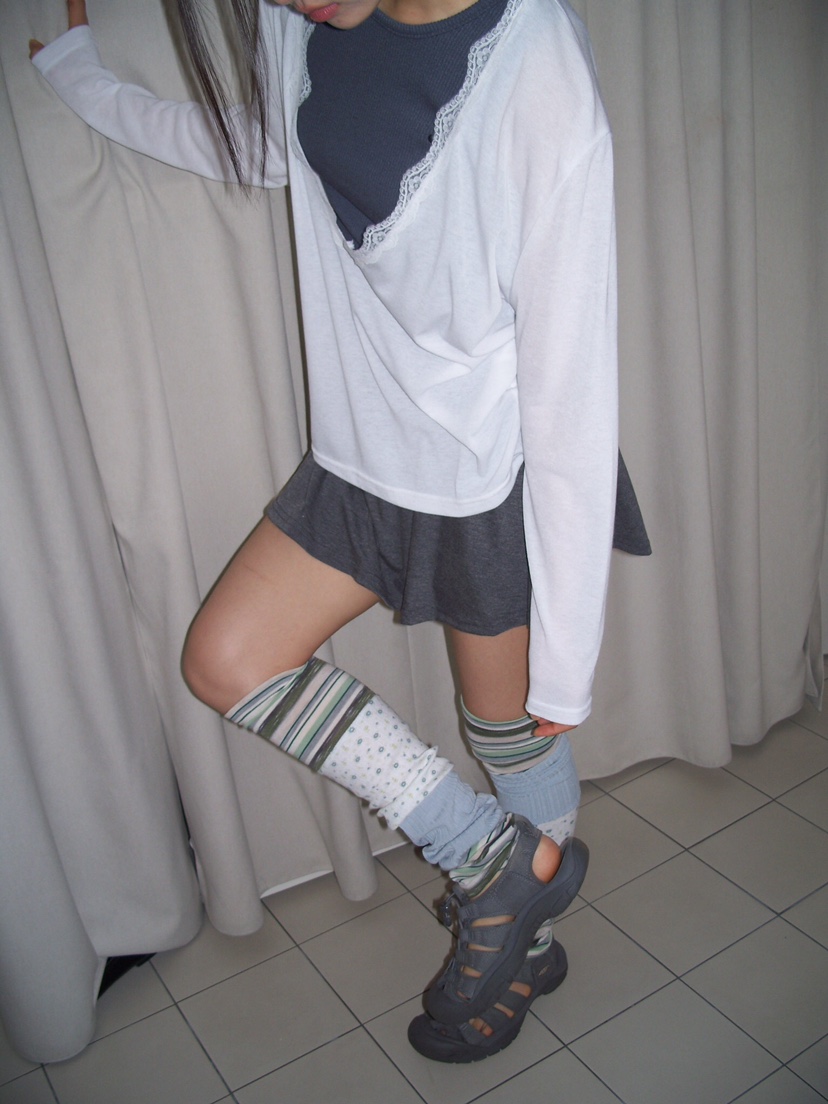 FLASH/I LOVE ME韓國直郵女士新品人氣26春夏時尚襪子FLASH/I LOVE ME襪子