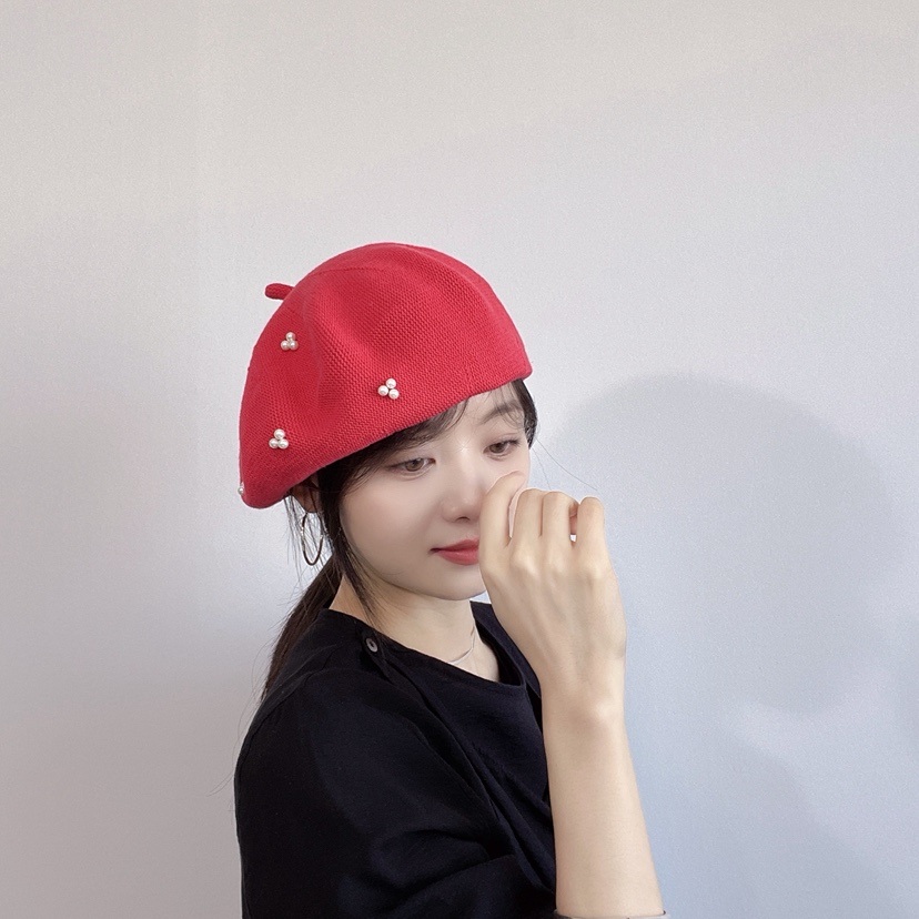 LOVELY HAT韓國直郵實拍女裝新款推薦職業26春夏休閑帽子LOVELY HAT帽子