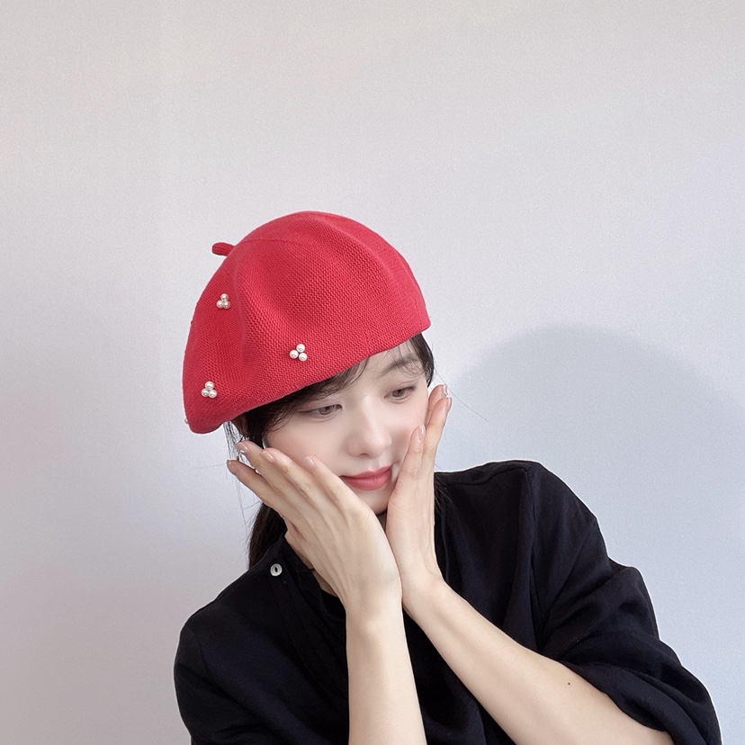 LOVELY HAT韓國直郵實拍女裝新款推薦職業26春夏休閑帽子LOVELY HAT帽子圖色1