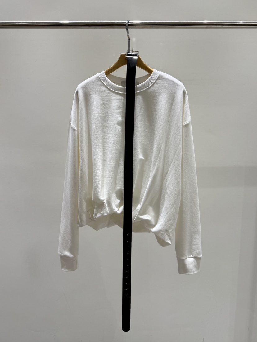 STAGE韓國東大門代購女裝新品人氣26春夏職業休閑衛衣腰帶STAGE衛衣圖色1