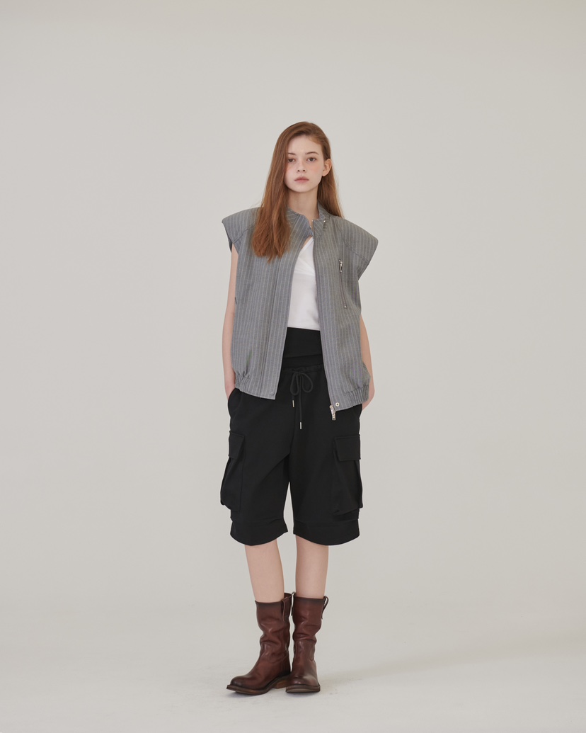 STAGE韓國東大門直郵女士新品時尚熱賣職業26春夏休閑馬甲STAGE馬甲