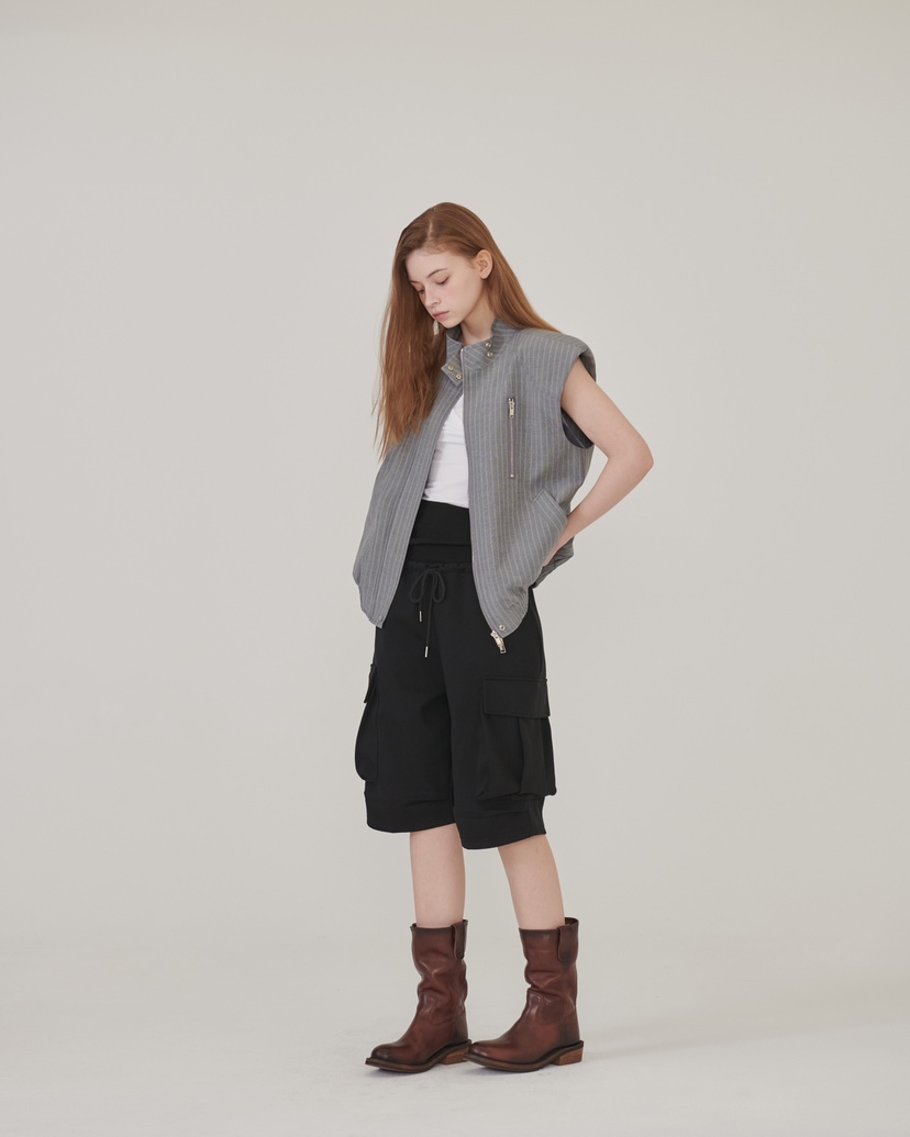 STAGE韓國東大門直郵女士新品時尚熱賣職業26春夏休閑馬甲STAGE馬甲