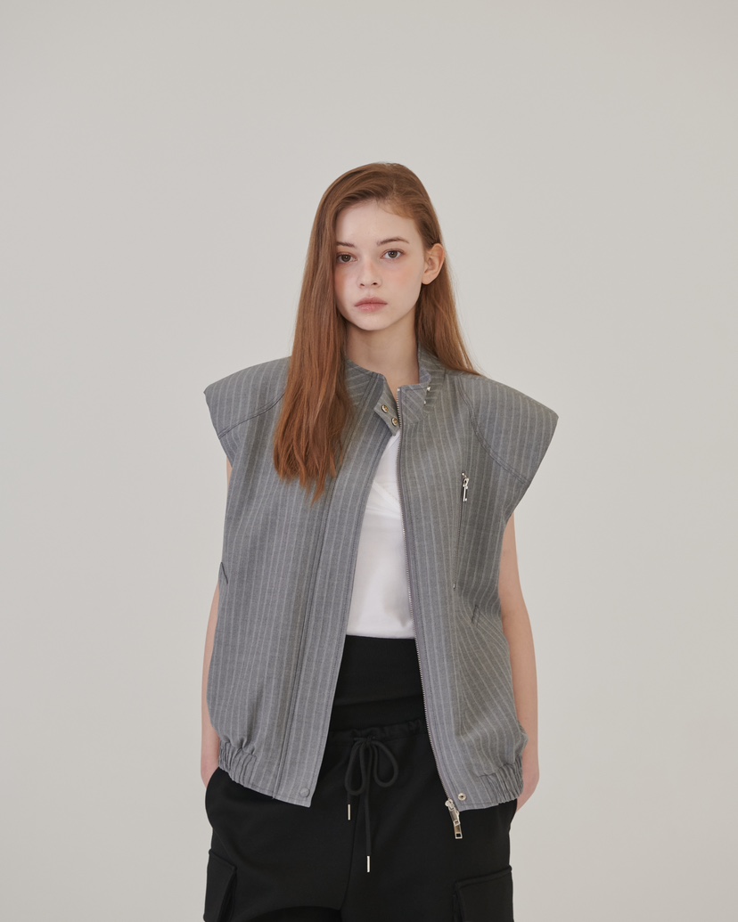 STAGE韓國東大門直郵女士新品時尚熱賣職業26春夏休閑馬甲STAGE馬甲