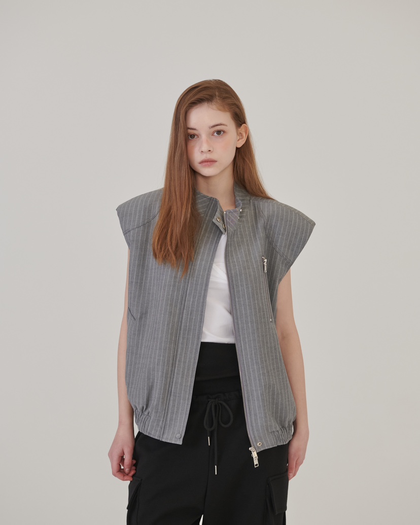 STAGE韓國東大門直郵女士新品時尚熱賣職業26春夏休閑馬甲STAGE馬甲