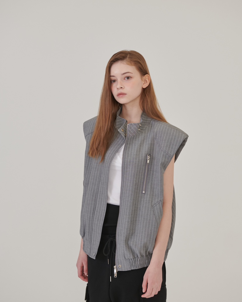 STAGE韓國東大門直郵女士新品時尚熱賣職業26春夏休閑馬甲STAGE馬甲