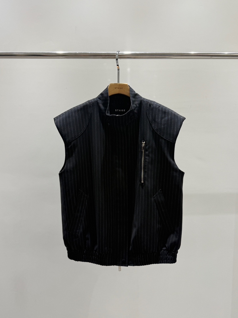 STAGE韓國東大門直郵女士新品時尚熱賣職業26春夏休閑馬甲STAGE馬甲圖色2