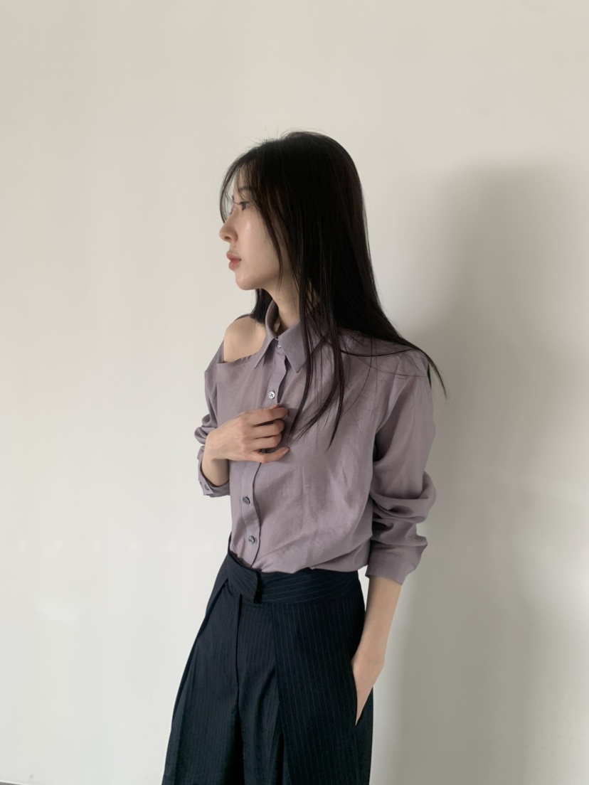 LE AVE東大門代購女裝新品時尚休閑人氣真品熱賣襯衫蕾絲衫LE AVE襯衫/蕾絲衫