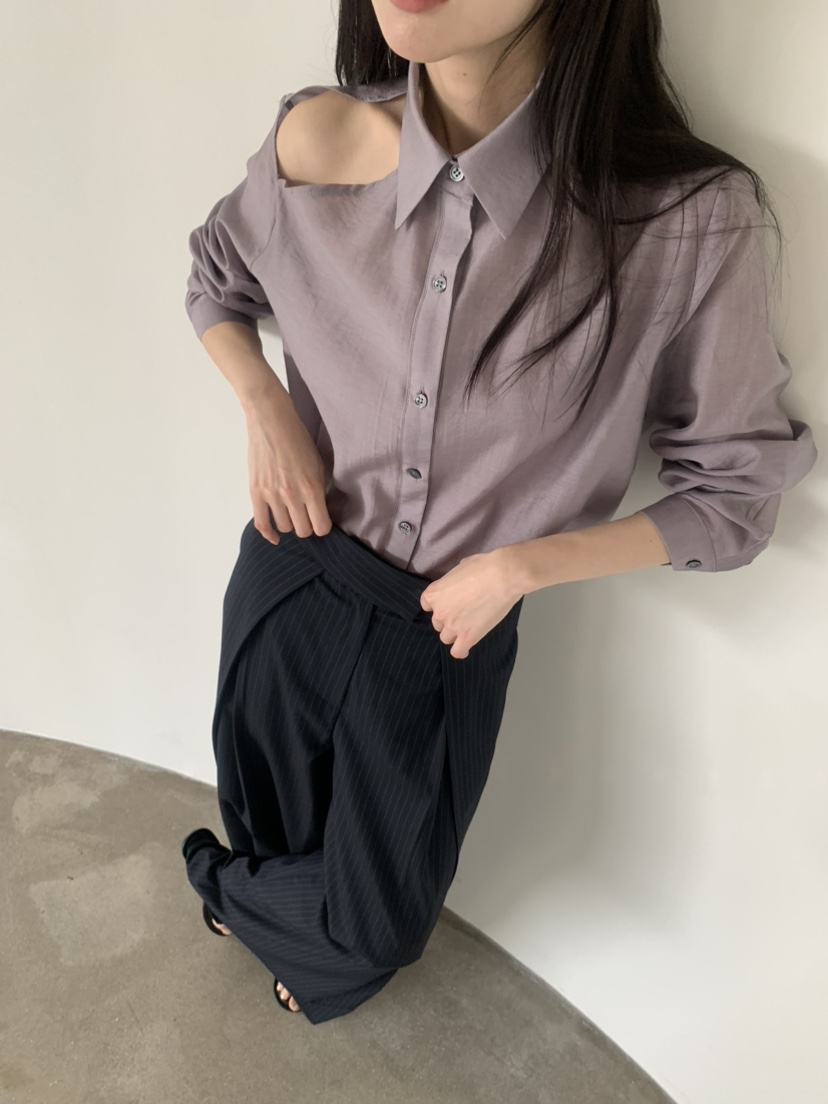 LE AVE東大門代購女裝新品時尚休閑人氣真品熱賣襯衫蕾絲衫LE AVE襯衫/蕾絲衫