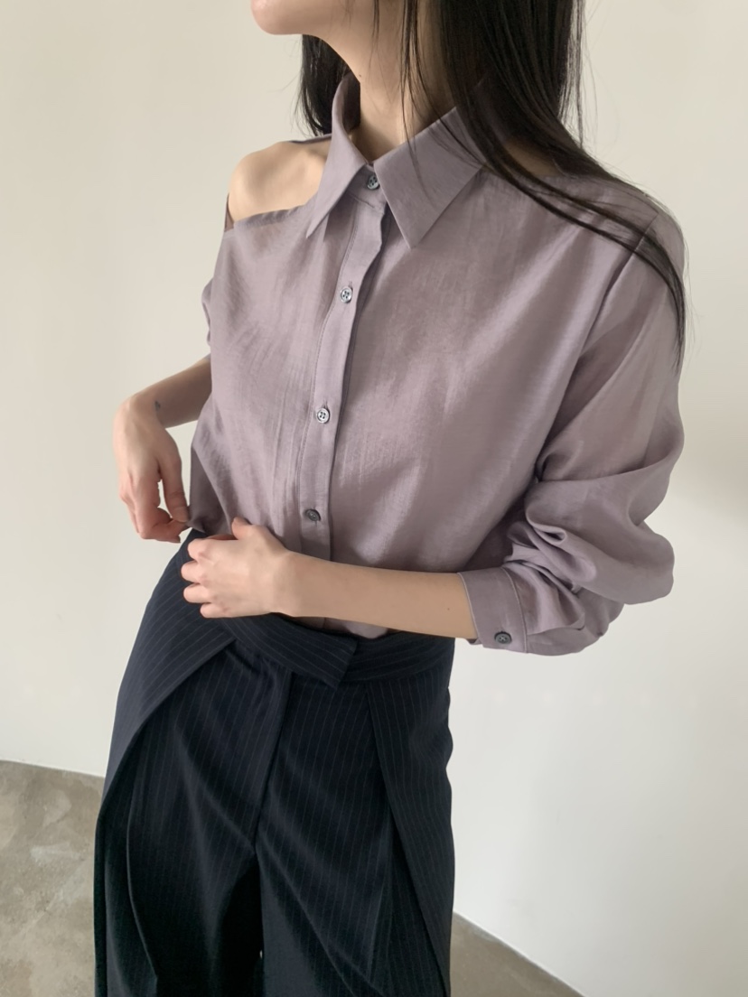 LE AVE東大門代購女裝新品時尚休閑人氣真品熱賣襯衫蕾絲衫LE AVE襯衫/蕾絲衫