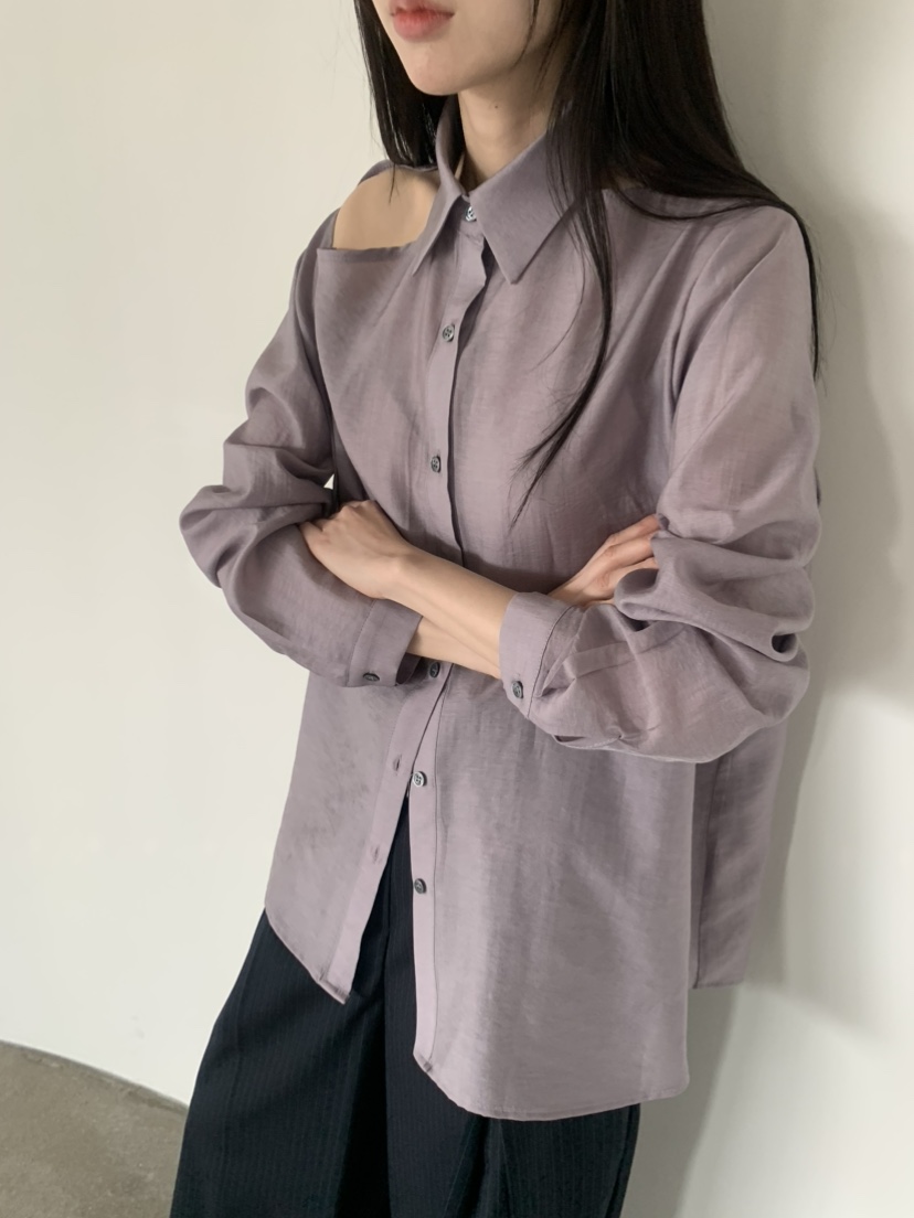 LE AVE東大門代購女裝新品時尚休閑人氣真品熱賣襯衫蕾絲衫LE AVE襯衫/蕾絲衫