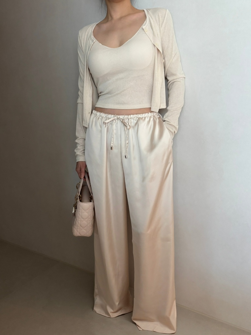 THE LOW韓國直郵女士新款26春夏推薦休閑職業時尚休閑褲THE LOW休閑褲