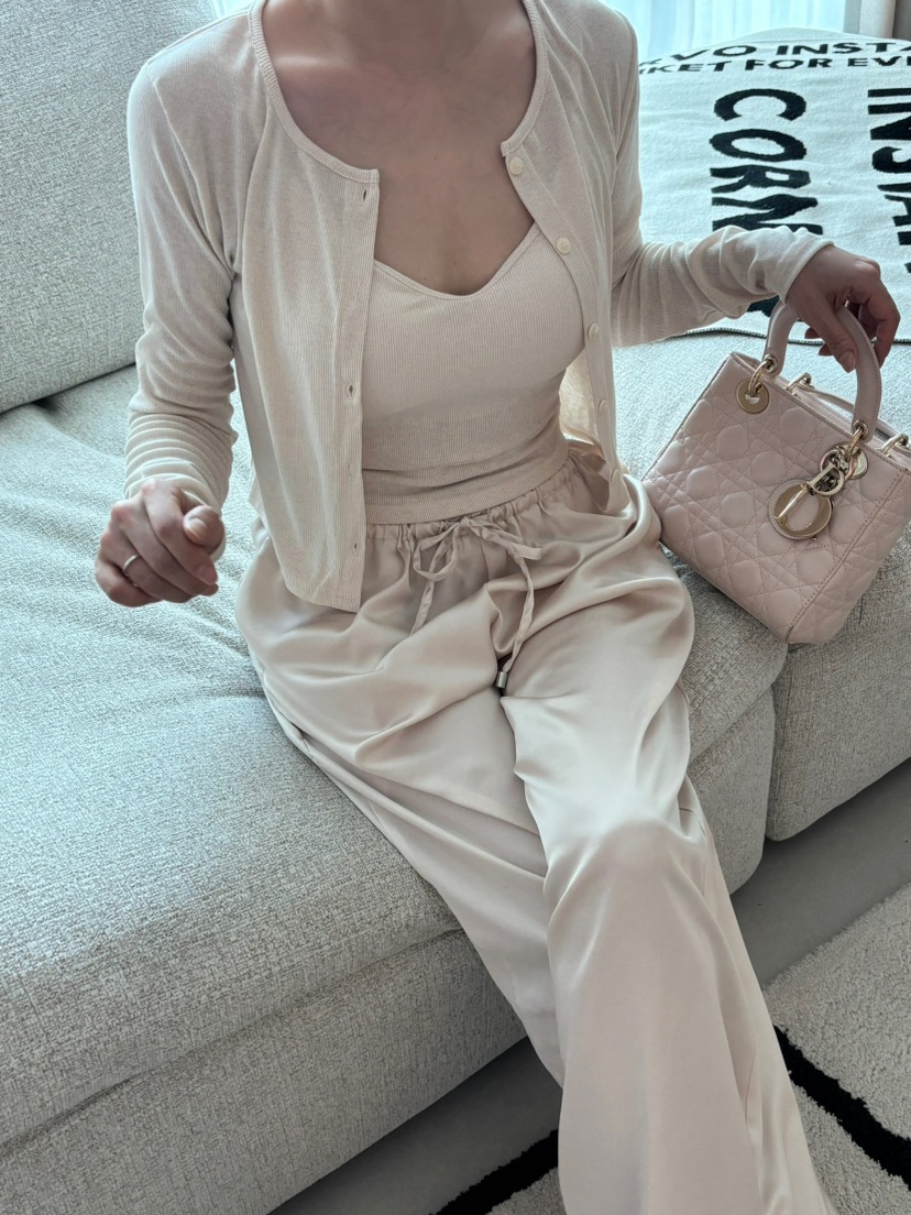 THE LOW韓國直郵女士新款26春夏推薦休閑職業時尚休閑褲THE LOW休閑褲