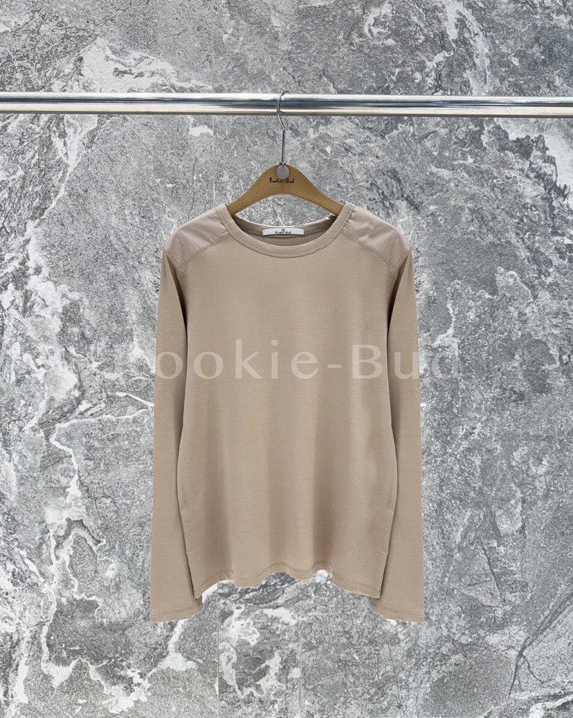 ROOKIE BUD韓國直郵女士新款時尚休閑真品人氣26春夏長袖T恤ROOKIE BUD-L長袖T恤圖色1