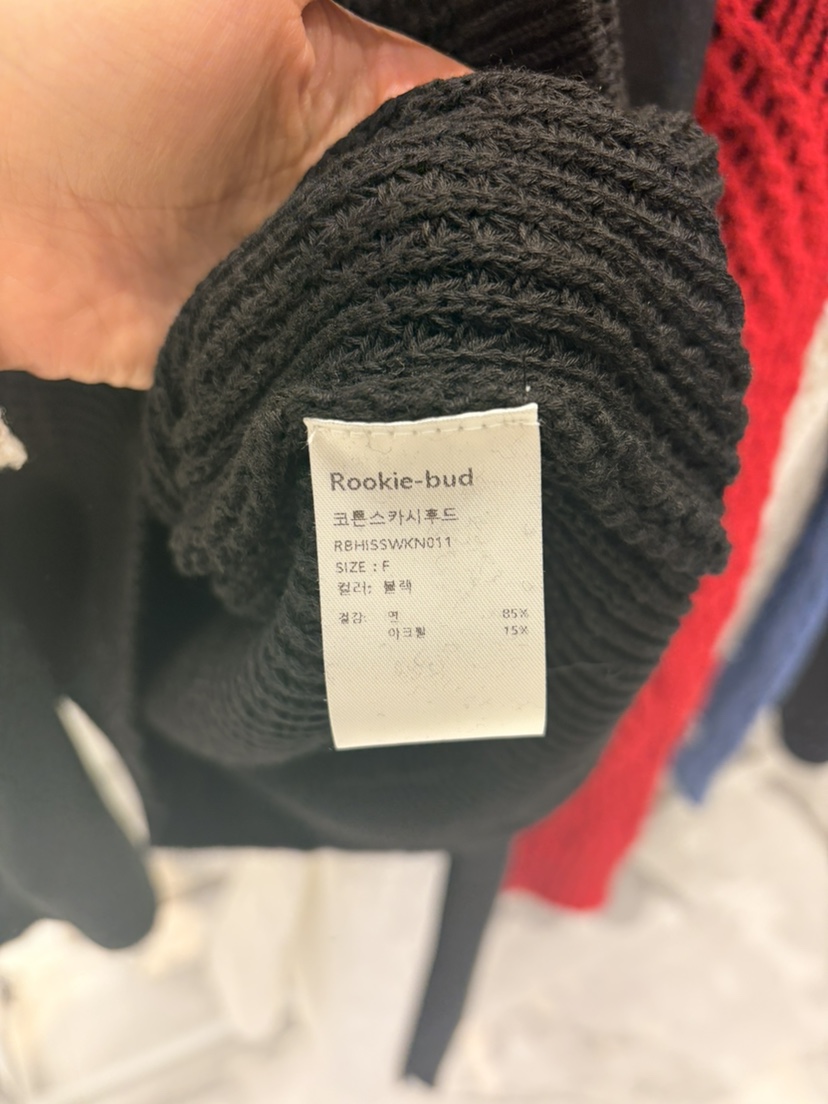 ROOKIE BUD韓國直郵女士新品26春夏吊帶背心連帽衫修身棉質ROOKIE BUD-L吊帶/背心