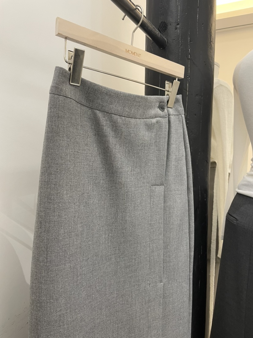 MOMENT東大門實拍女士新款休閑推薦職業26春夏時尚熱賣長裙MOMENT/RECOVER長裙