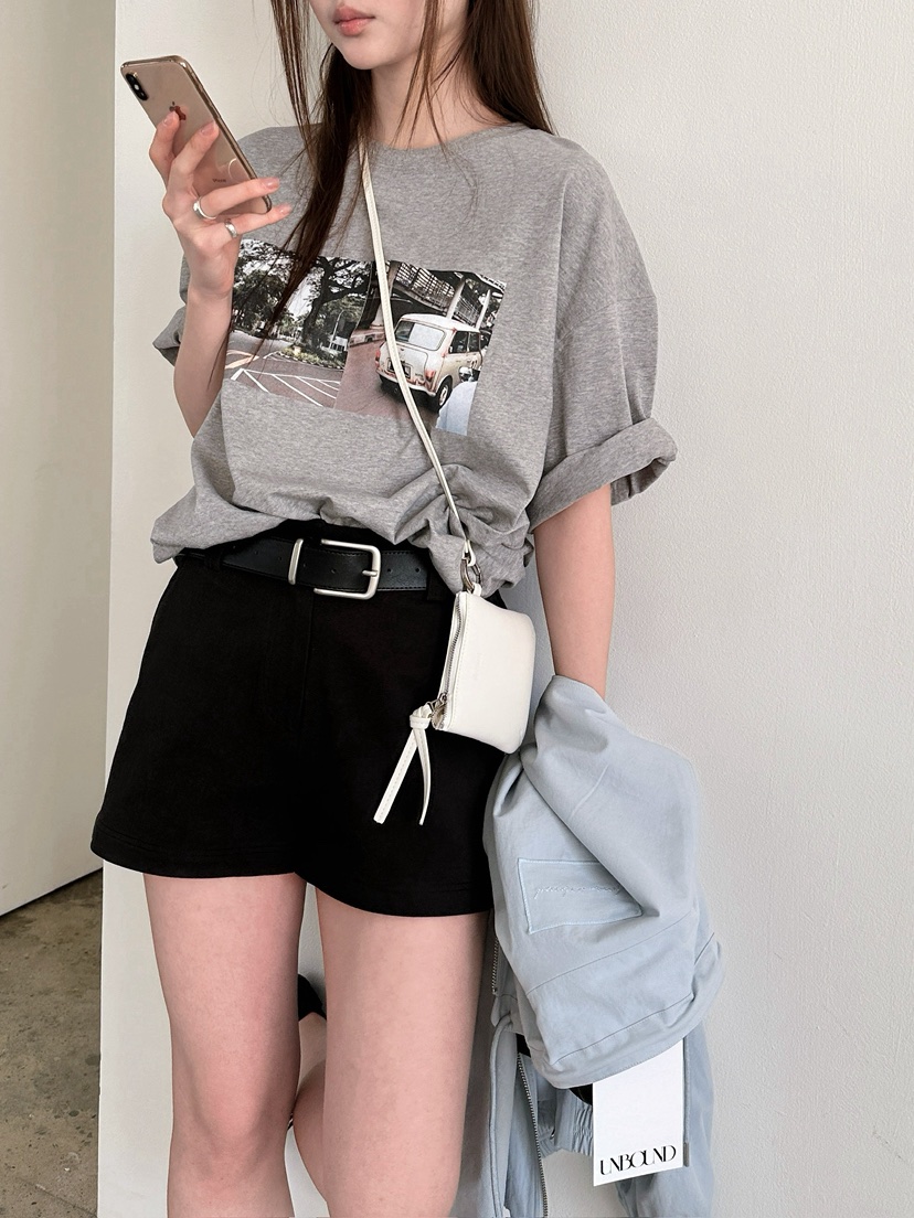 UNBOUND韓國直郵女裝新品推薦熱賣休閑職業人氣時尚真品T恤UNBOUNDT恤