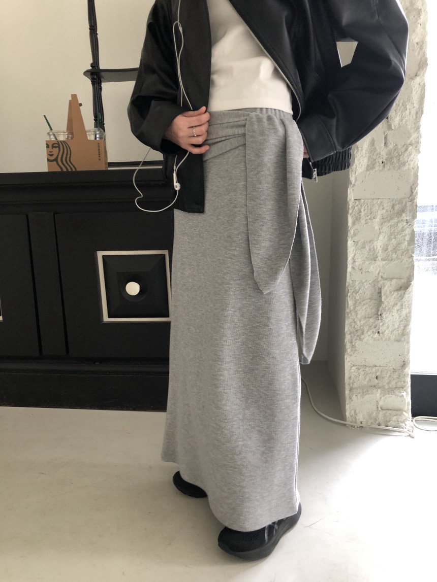 MOMENT東大門實拍女士新品人氣熱賣推薦休閑26春夏職業長裙MOMENT/RECOVER長裙