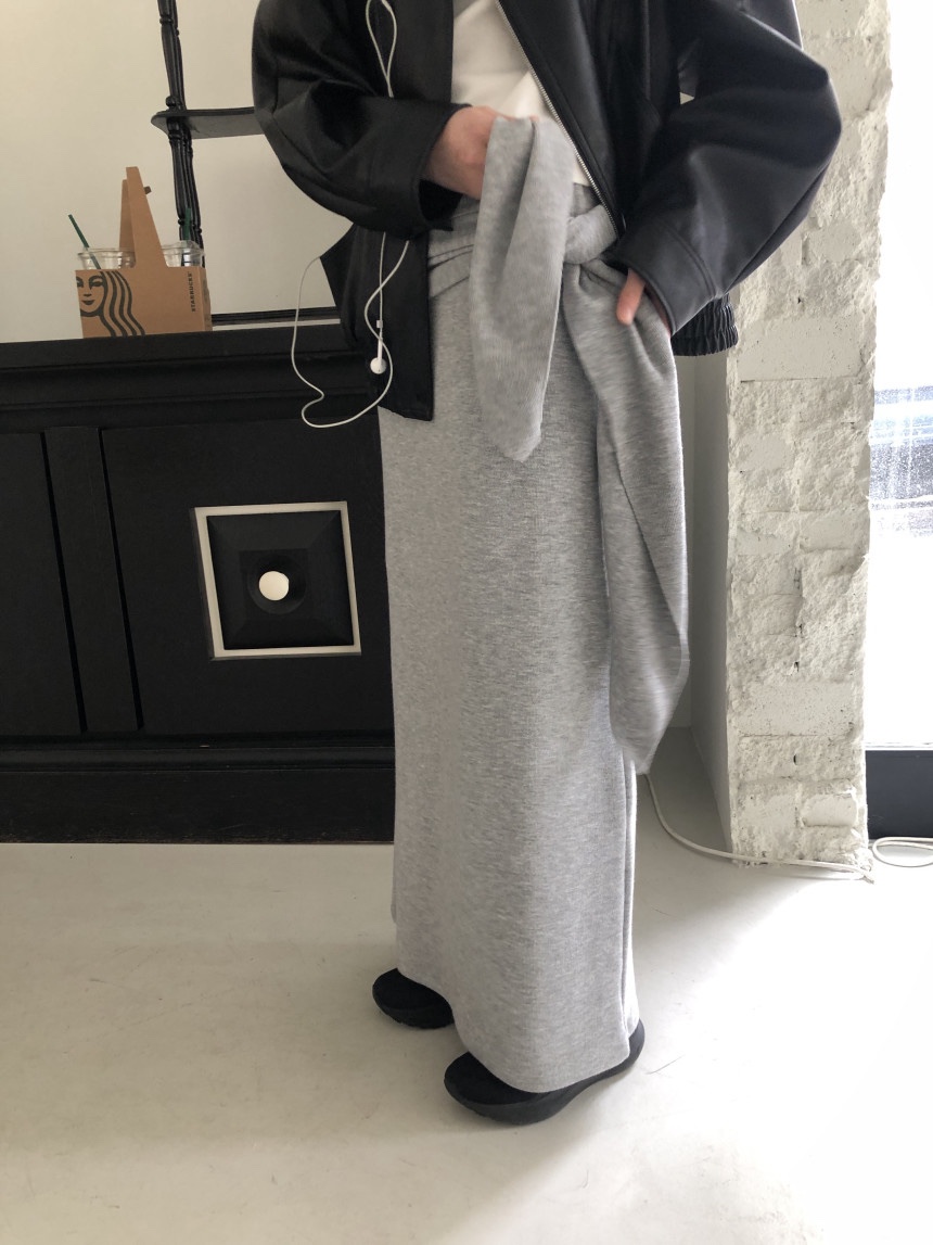 MOMENT東大門實拍女士新品人氣熱賣推薦休閑26春夏職業長裙MOMENT/RECOVER長裙